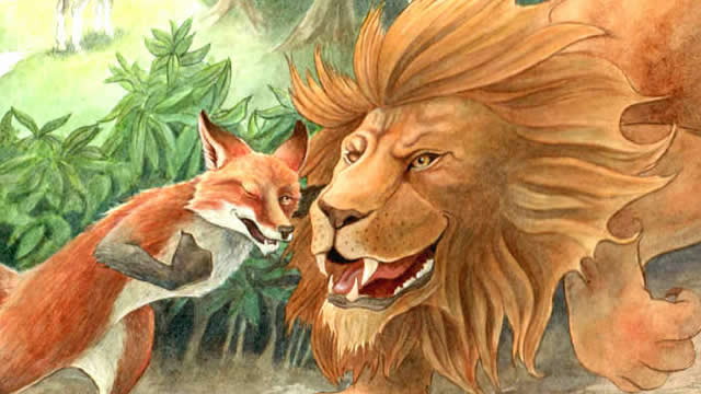 Singa Tua dan Rubah