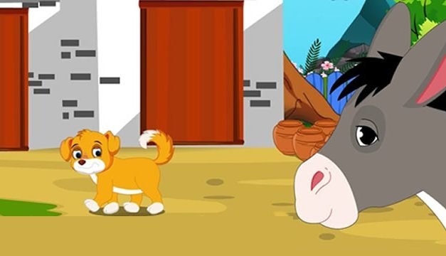 Keledai Bodoh dan Anjing Kesayangan Tuannya