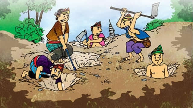 Harta Terpendam Duda Kaya Dan Kelima Anaknya (Bali)