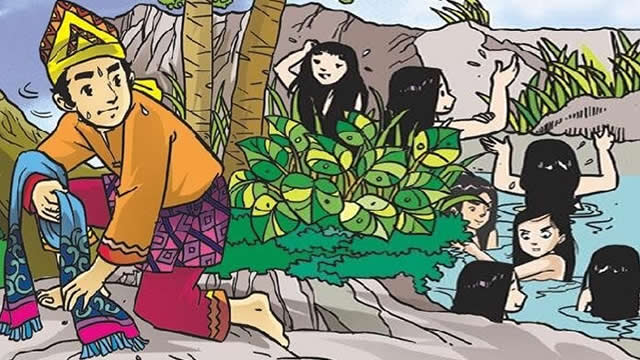 Kisah Manusia Ketam Dan Bidadari (Sulawesi Utara)