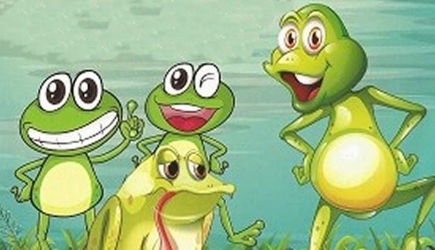 Anak Katak yang Sombong dan Anak Lembu