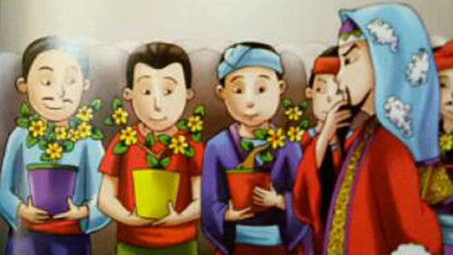 Yongtu dan Benih Tanaman dari Raja (Korea Selatan)