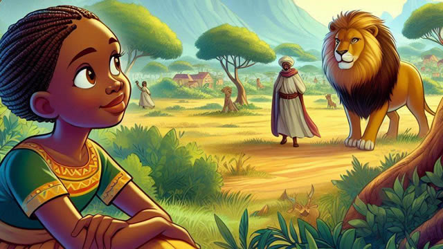 Kumis Singa (Dongeng Etiopia)