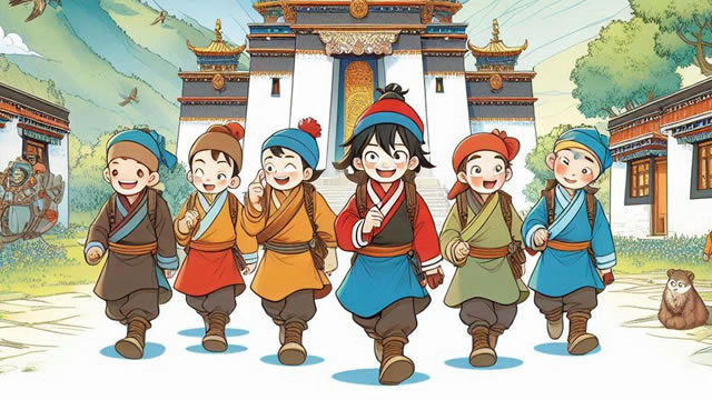 Persahabatan Enam Putra (Dongeng Tibet)