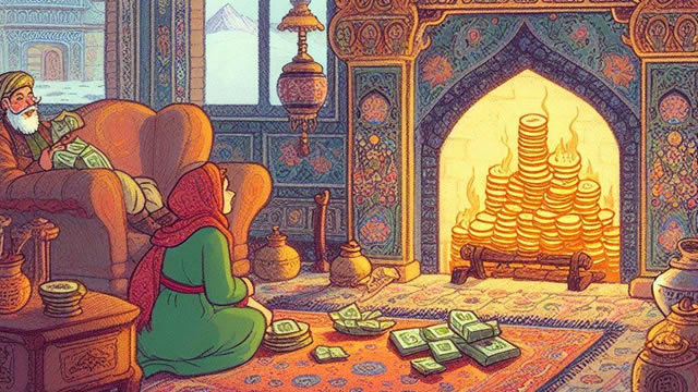 Uang Ajaib dalam Perapian (Dongeng Afghanistan)