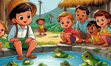 Anak-anak dan Katak di Kolam (Aesop)