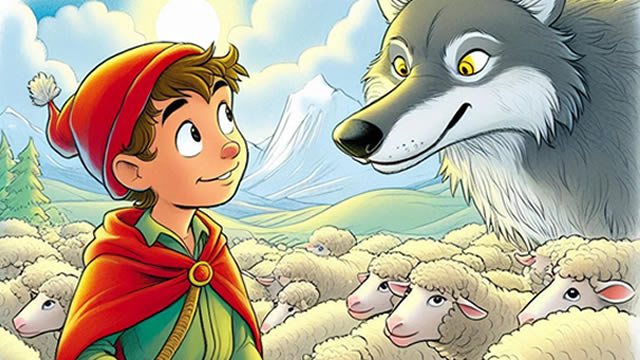 Anak Gembala dan Serigala (Aesop)