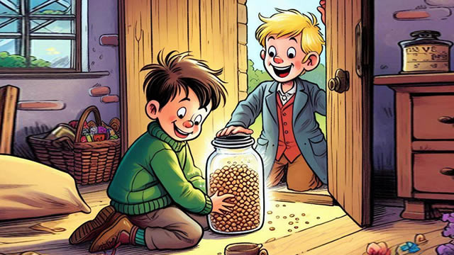 Anak Laki-laki dan Setoples Kacang (Aesop)